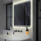 Espejo LED Cuadrado | Botón táctil | Luz blanca neutra - Reyze Seria Edge Model 6